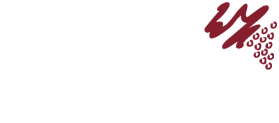 California Wine Tours white logo on a transparent background representing the brand identity for wine tours